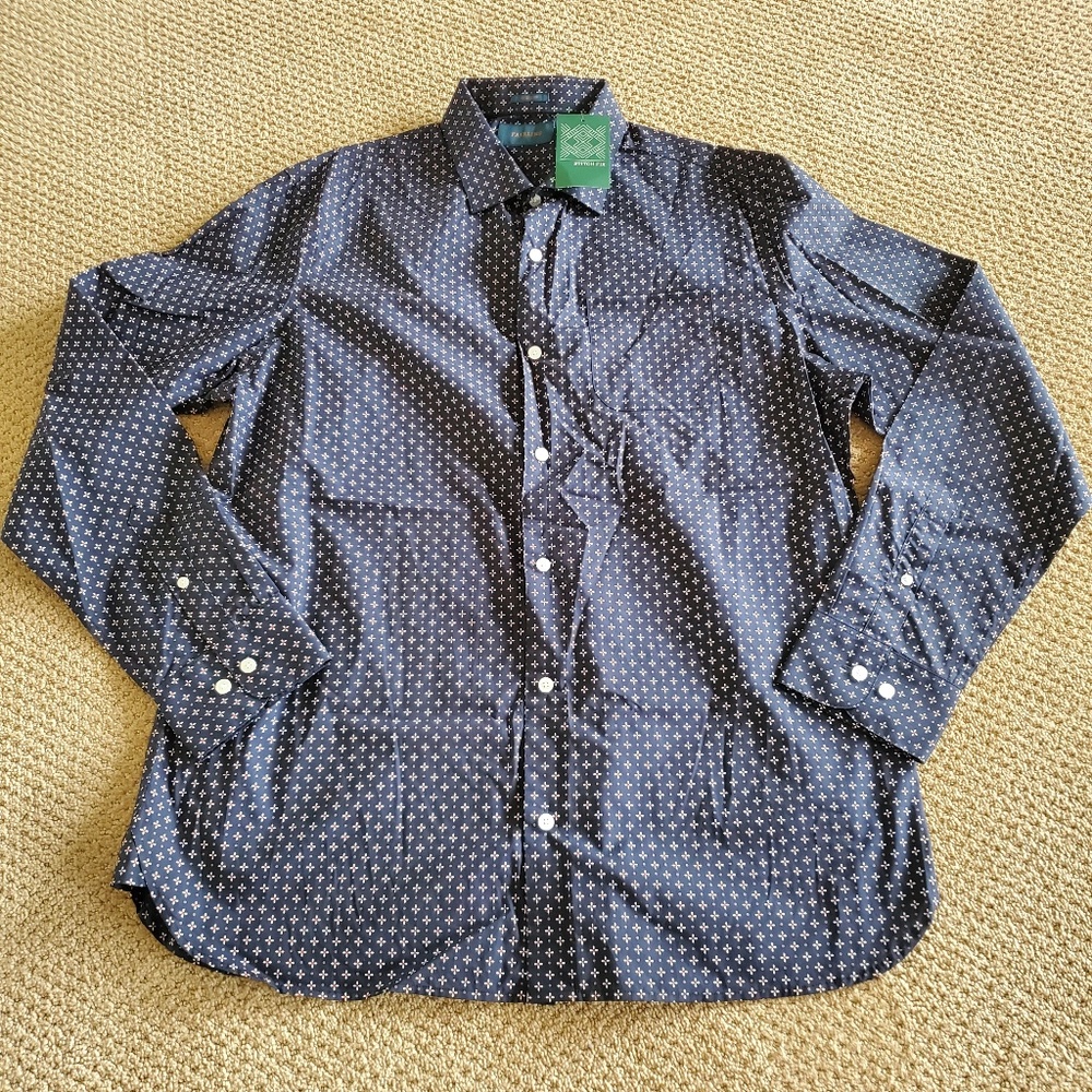 NWT Fairline Regular Fit Dress Shirt